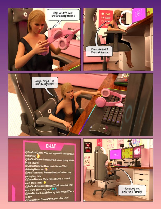 The Shrink Stream by  Bare-Faced-Cheek 3D Porn Comic