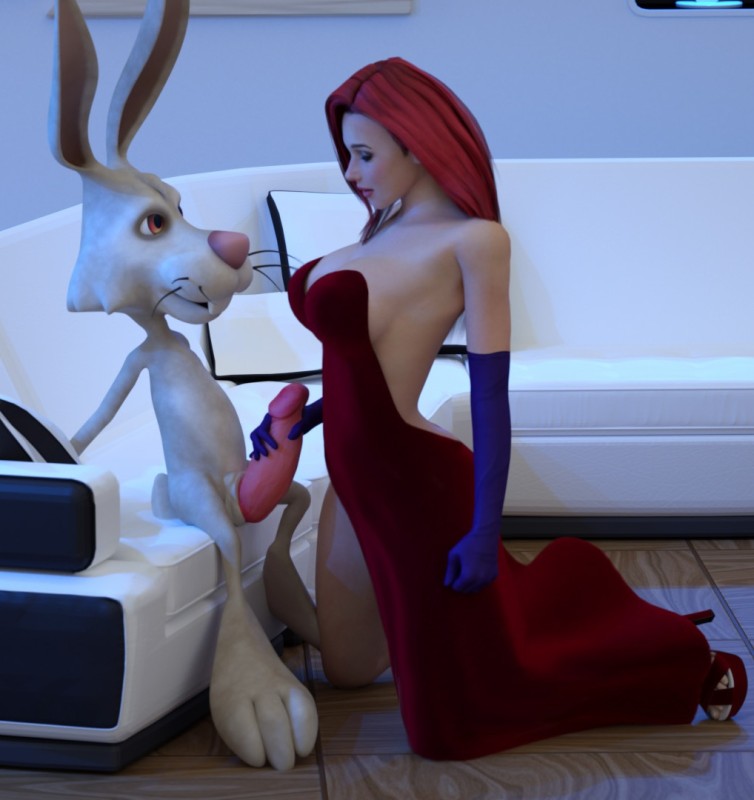 DizzyDills - Jessica Rabbit 3D Porn Comic