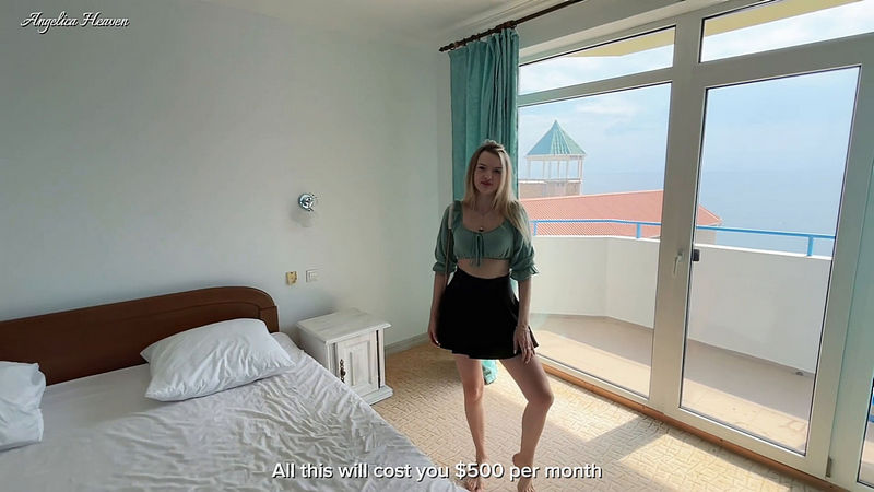 Owner The Apartment Fucks a Young Tenant In The Ass Angelica Heaven (Onlyfans) FullHD 1080p