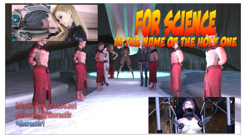 For Science - In the Name of the Holy One by DaCreat0r 3D Porn Comic