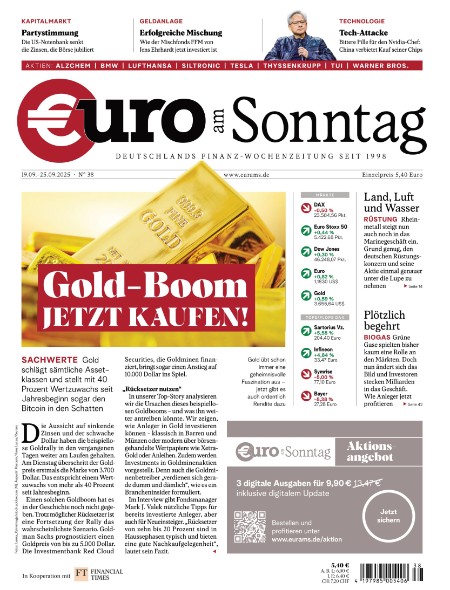 Euro am Sonntag 19.9.2025 Euro am Sonntag 19.9.2025