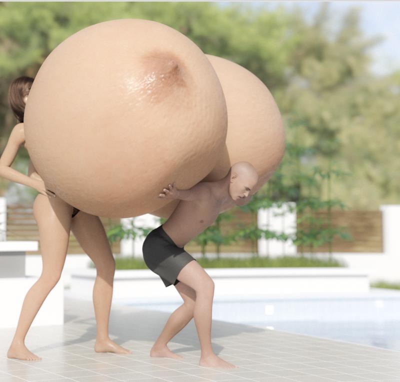 Sivvamonster - Breast Expansion and Hyper Breasts 3D Porn Comic