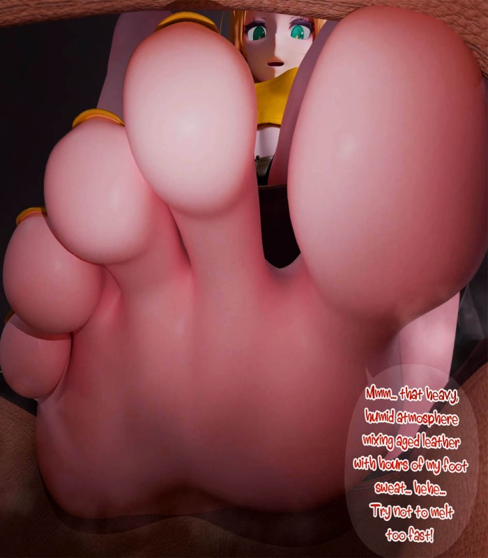 Enjoying Some Time Near Rin's Toes 3D Porn Comic