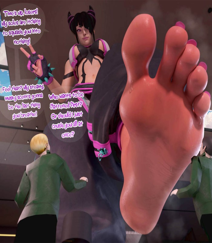 Aswababa - Unleashing the Caught Juri 3D Porn Comic