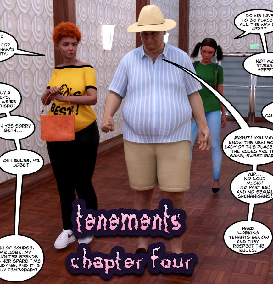 Keshara - Tenements 4 3D Porn Comic