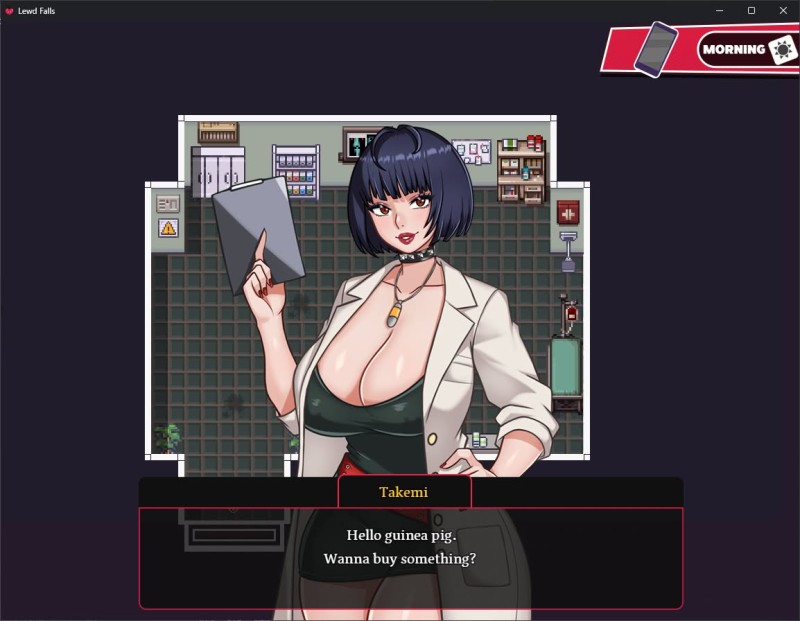 Lewd Falls v0.5b by Nyopan Porn Game