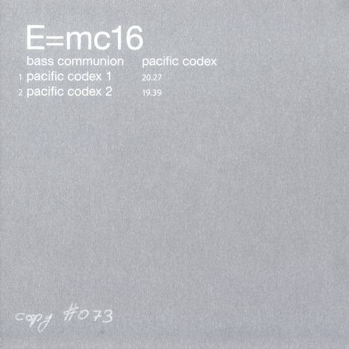 Bass Communion - Pacific Codex (2008) DVD-Audio