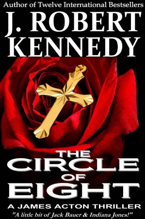 Cover: james action 07 - circle of eight - J Robert Kennedy