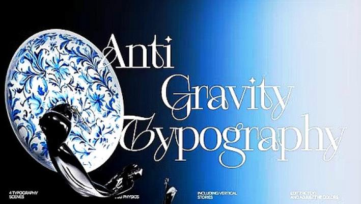 MA-Anti Gravity Typography 3454220 - Project for After Effects