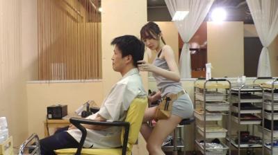 [mosaic_reduce_version] MEYD-793 巨乳人妻が働く美容室で他の客にバレないようにこっそり抜かれ続けたボク 天川そら