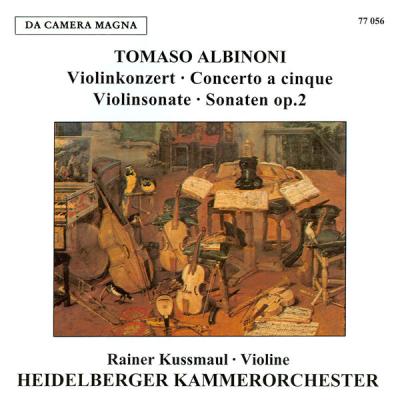 Rainer Kussmaul - Tomaso Albinoni Violin Concerti, Concerto à Cinque, Sonatas (2025) [FLAC 16B-44...