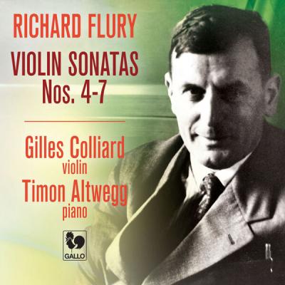 Gilles Colliard - Richard Flury Violin Sonatas Nos. 4-7 (2025) [FLAC 24B-96kHz]