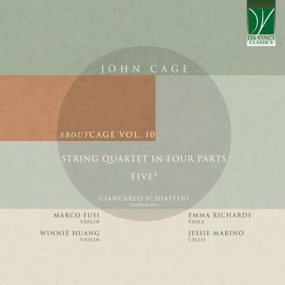 Jessie Marino - aboutCAGE Vol. 10 String Quartet in Four Parts, Five3 (2025) [FLAC 16B-44.1kHz]