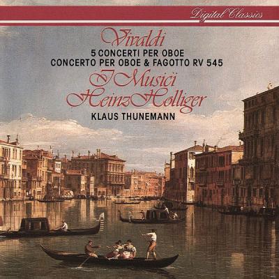 Heinz Holliger - Vivaldi 6 Concertos for Oboe & Strings (1982) [FLAC 16B-44.1kHz]