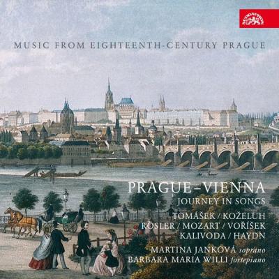 Martina Janková, Barbara Maria Willi - Prague-Vienna  Journey in Songs, Music from 18th C (2017) ...