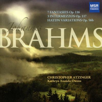 Christopher Atzinger - Brahms 7 Fantasies Op. 116, 3 Intermezzos Op. 117, Haydn Variations Op. 56...